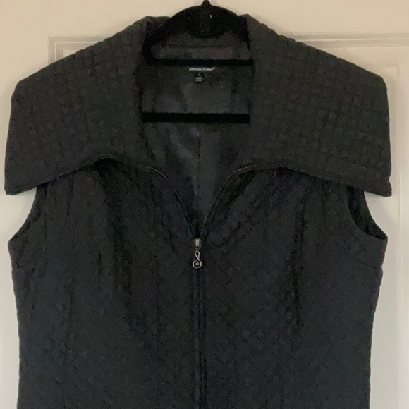 Samuel Dong quilted long vest - Picture 3 of 8
